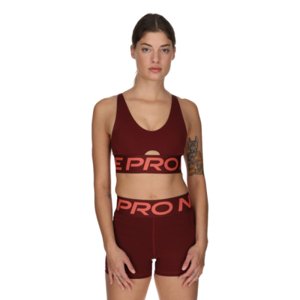 Dámská tréninková sportovní podprsenka NIKE PRO-W NP INDY PLUNGE BRA BOLD-619-Red