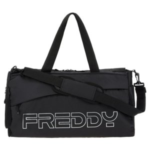 Dámská cestovní taška FREDDY-Duffel bag with maxi print-Black