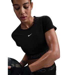 Dámské tréninkové triko s krátkým rukávem NIKE PRO-W NP DF SS CROP TOP TT GX
