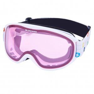 Lyžařské brýle BLIZZARD-Ski Gog. 929 DAO, white shiny, rosa1