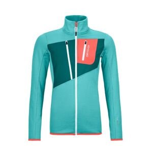 Ortovox mikina Fleece Grid Jacket W Ice waterfall Velikost: XL