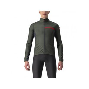 Castelli bunda Squadra Stretch military green Velikost: 3XL