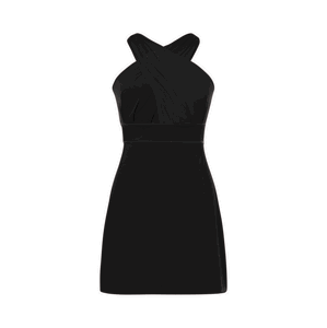 Goldbergh šaty Vista black Velikost: XS