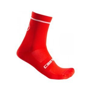 Castelli ponožky Entrata 13 red Velikost: L-XL