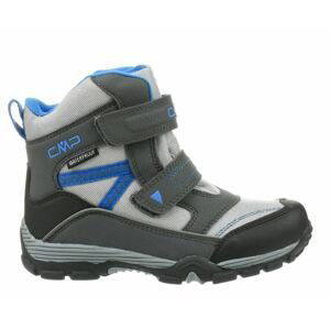 CMP obuv Kids Pyry Snow Boot WP grey/blue Velikost: 27