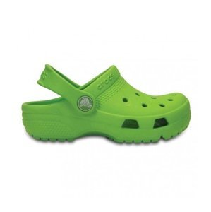 Crocs pantofle COAST CLOG K volt green Velikost: 28-29
