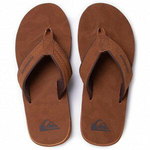 Quiksilver - pantofle CARVER NUBUCK brown Velikost: 41