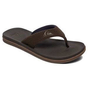 Quiksilver pantofle Haleiwa Plus brown Velikost: 45