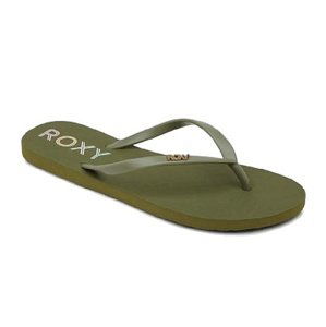 Roxy pantofle Viva Stamp II J SNDL BPT olive Velikost: 10