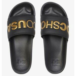 DC pantofle DC SLIDE SE black gold Velikost: 10