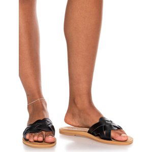 Roxy pantofle Edessa black Velikost: 8.5