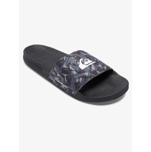 Quiksilver pantofle Rivi Slide Print grey black grey Velikost: 44