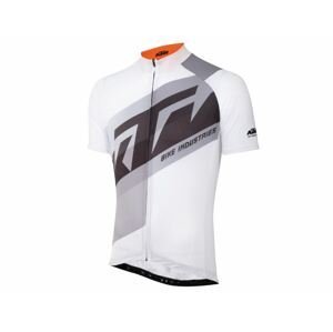 KTM tričko Factory Line white/orange Velikost: L