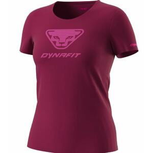 Dynafit tričko Graphic Co W S/S Tee beet red Velikost: 36