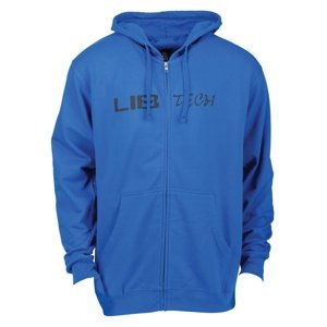 Lib-tech - mikina LOGO HOODED ZIP royal blue Velikost: XL