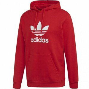 Adidas  mikina TREFOIL HOODIE red Velikost: L