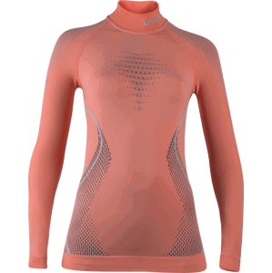 UYN - tričko T EVOLUTYON UW SHIRT LG_SL TURTLE NECK coral/anthracite/aqua Velikost: L/XL