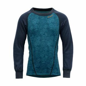 Devold tričko Duo Active Merino Kid flood Velikost: 8