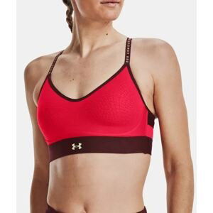 Under Armour podprsenka Infinity Low red Velikost: M