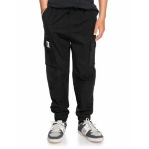 Quiksilver nohavice Back To Cargo Pant Youth black Velikost: 16