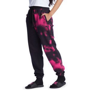 DC tepláky Cloudy Sweatpant black fuchsia Velikost: XL