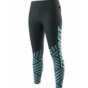 Dynafit legíny Trail Graphic Tights W blueberry Velikost: M