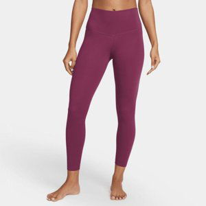 Nike legíny Yoga Dri-Fit Wmn 7/8 rosewood Velikost: L