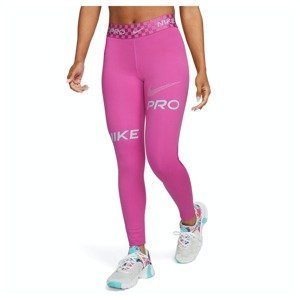 Nike legíny Pro Dri-Fit Womens Mid R pink Velikost: M