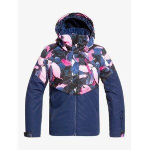 Roxy - bunda Z FROZEN FLOW GIRL JK medieval blue plumes Velikost: 14