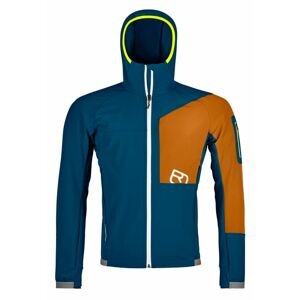 Ortovox bunda Berrino Hooded Jacket M petrol blue Velikost: XL