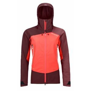 Ortovox bunda Westalpen Softshell Jacket W coral Velikost: M