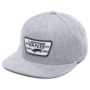 Vans kšiltovka Mn Full Patch Snapback heather grey Velikost: UNI