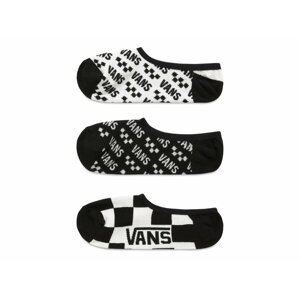 Vans - ponožky 6.5-10 3PK BRAN CANO black white Velikost: UNI