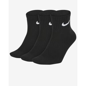 Nike ponožky Everyday Ltwt Ankle 3e black Velikost: S