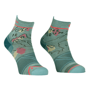 Ortovox ponožky Alpine Light Quarter Socks W ice waterfall Velikost: 39-41