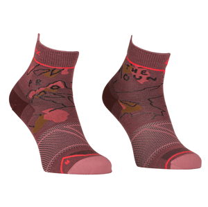 Ortovox ponožky Alpine Light  Quarter Socks W mountain rose Velikost: 35-38