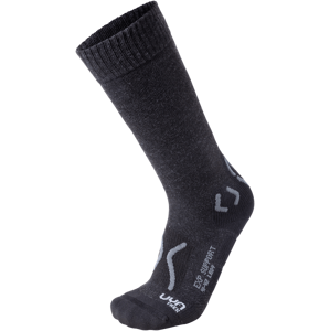UYN ponožky Uyn Lady Trekking Explorer Support Socks black/melange/anthracite Velikost: 35-36