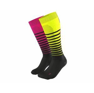 Dynafit ponožky Low Tech Socks pink glo Velikost: 39-42