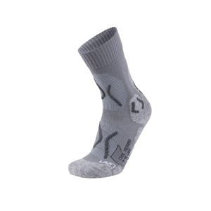 UYN - ponožky LADY TREKKING COOL MERINO SOCKS light grey melange/pearl grey Velikost: 37-38