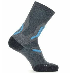 UYN ponožky Woman Trekking 2In Merino Mid Socks mid grey Velikost: 39-40