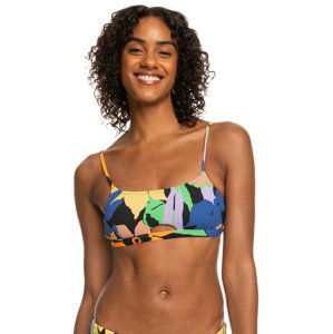 Roxy plavky Color Jam Bralette anthracite fower jammin Velikost: S