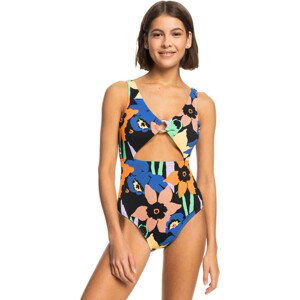 Roxy plavky Color Jam One Piece anthracite flower jammin Velikost: S