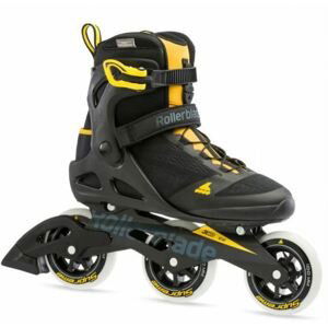 IN-LINE Rollerblade brusle Inline Macroblade 100 3WD 2022 black/yellow Velikost: 28