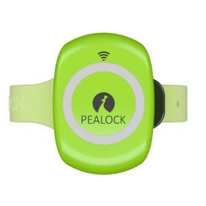 Pealock - elektronický zámek Zelený