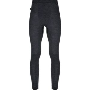 Pánské merino spodky KILPI Mavora Bottom černé Velikost: XS