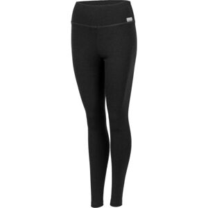 Dámské merino legíny LASTING Kala černé Velikost: XL