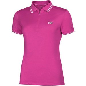 Dámská jezdecká polokošile PROGRESS Lukana Lady růžová Velikost: XL