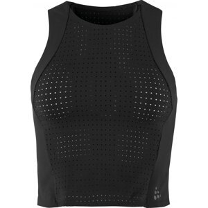 Dámský funkční top CRAFT ADV Hit Perforated Tank - černá Velikost: L