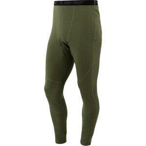 Pánské merino spodky SENSOR df zelená Barva: Zelená, Velikost: L