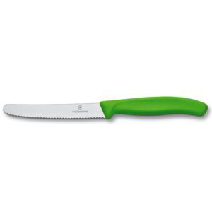 Victorinox Nůž na rajčata zelený zoubkatý 11cm